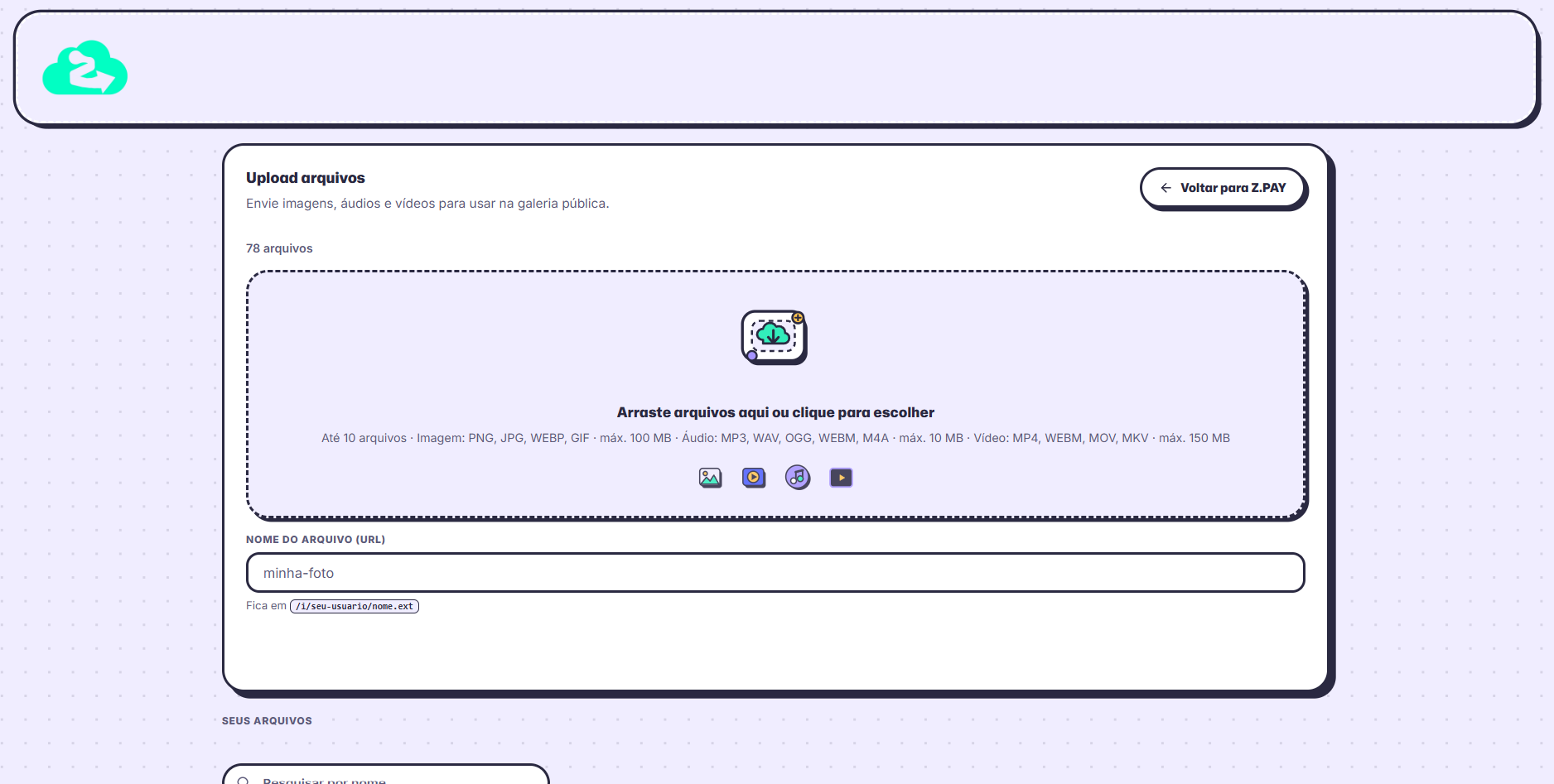Screens Zuploads - Creator Monetization Platform